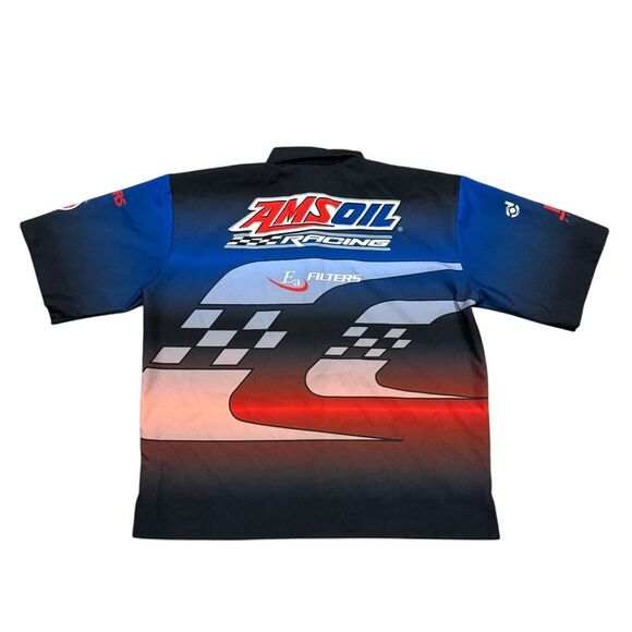 Official Amsoil Racing Team Button Down Shirt Men’s Sz XL - Picture 2 of 6